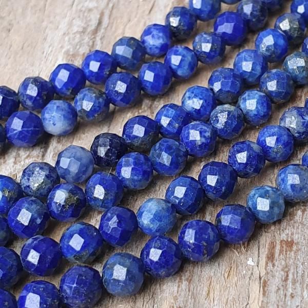 Lapis lazuli korlky 4mm brouen plra