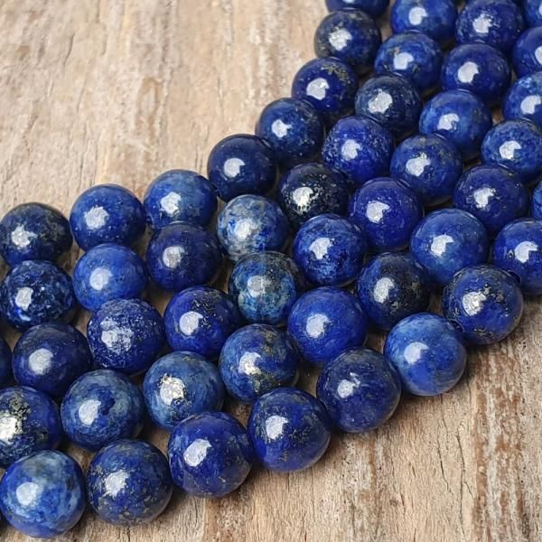 Lapis lazuli dobarvovn korlky 6mm leskl ra